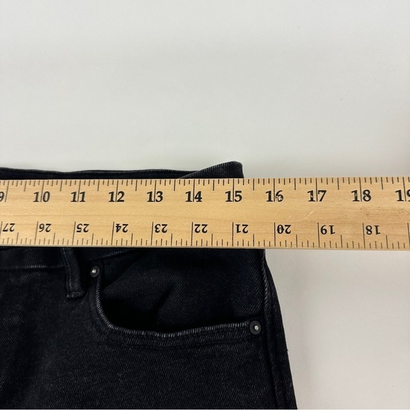 Dear John Jeans Womens 28 Black Crop Length - Picture 6 of 10